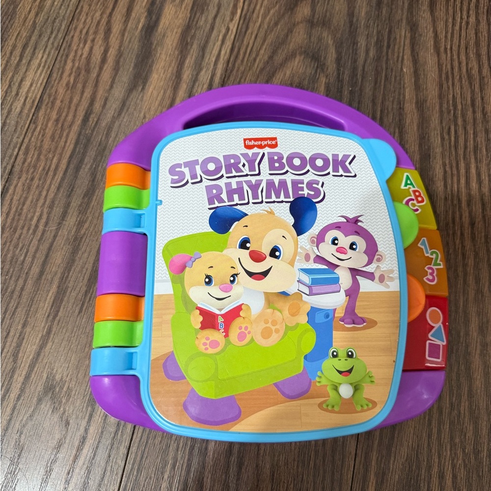 Fisher-Price Storybook Rhymes - Purple, Blue, Green